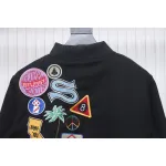 Bstsneaker-Stussy patch pattern chest medal quilted baseball jacket 250