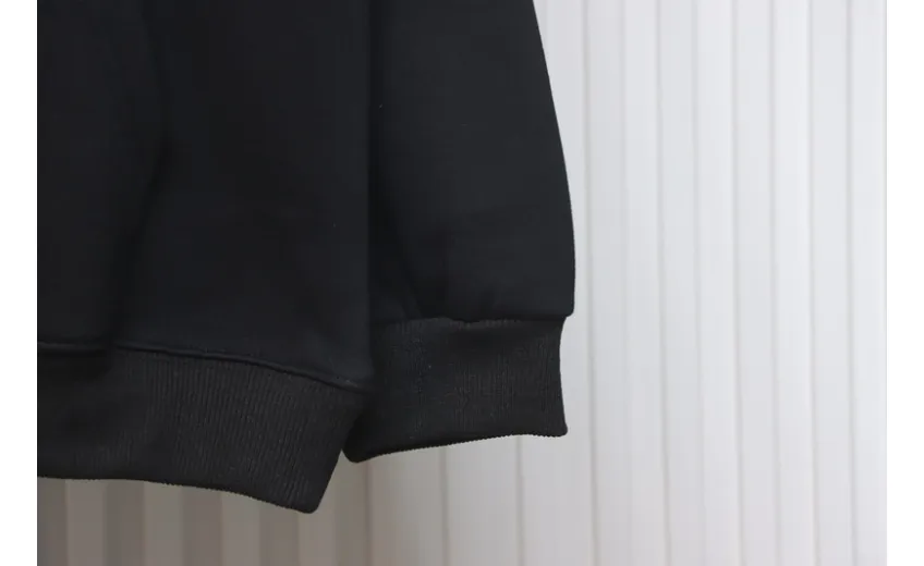 Bstsneaker-Stussy SS23 Hat Embroidery Plush Hoodie black 230