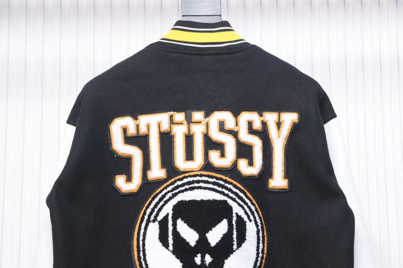 Bstsneaker-Stussy x Metalheadz 30th Anniversary Embroidered Baseball Jacket 290