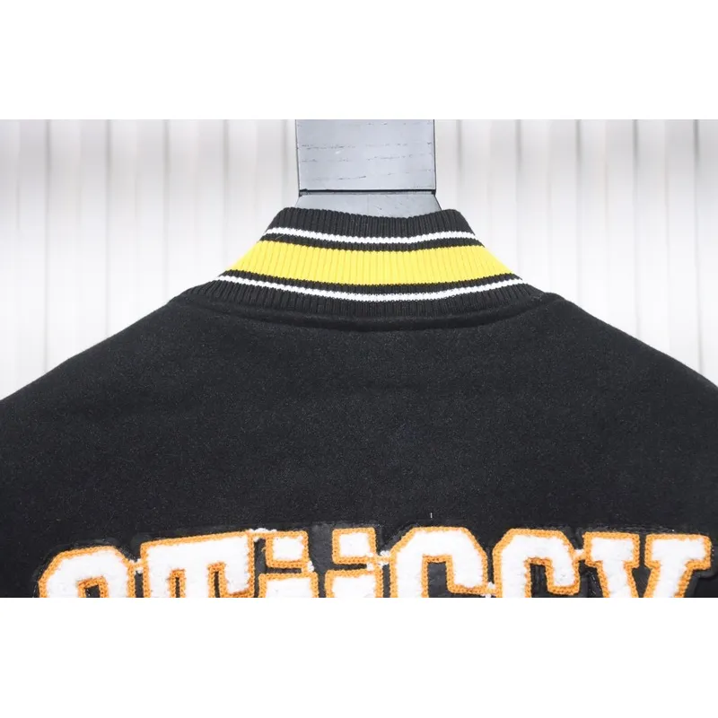 Bstsneaker-Stussy x Metalheadz 30th Anniversary Embroidered Baseball Jacket 290
