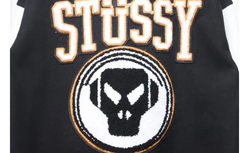 Bstsneaker-Stussy x Metalheadz 30th Anniversary Embroidered Baseball Jacket 290