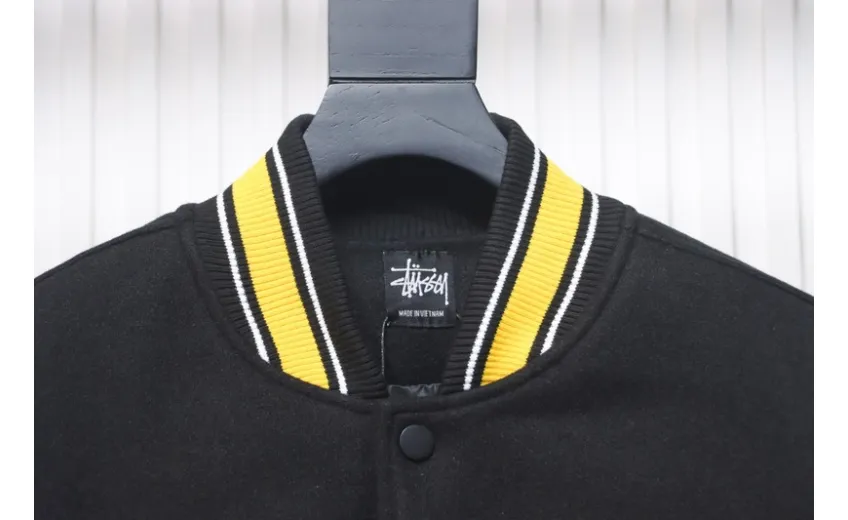 Bstsneaker-Stussy x Metalheadz 30th Anniversary Embroidered Baseball Jacket 290