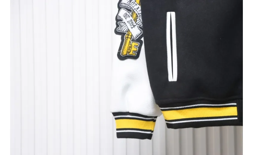 Bstsneaker-Stussy x Metalheadz 30th Anniversary Embroidered Baseball Jacket 290