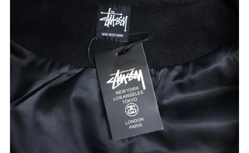 Bstsneaker-Stussy x Metalheadz 30th Anniversary Embroidered Baseball Jacket 290