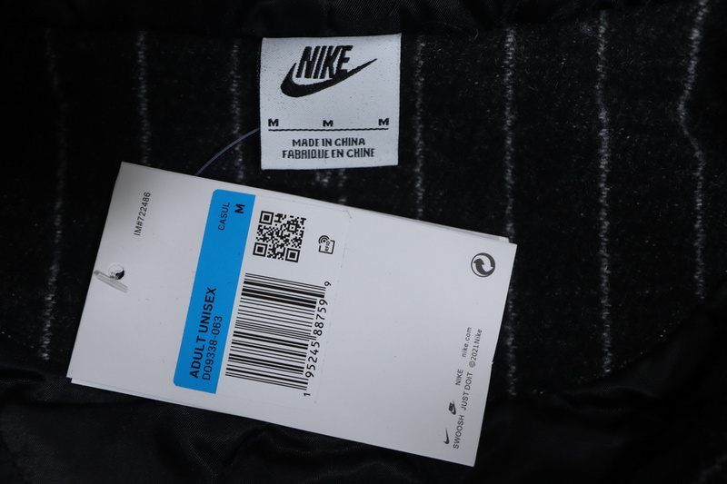 Bstsneaker-Stussy x Nike wool striped hooded jacket 370