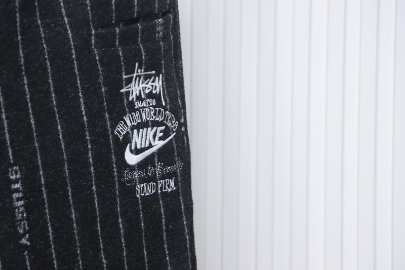 Bstsneaker-Stussy x Nike wool striped trousers 320
