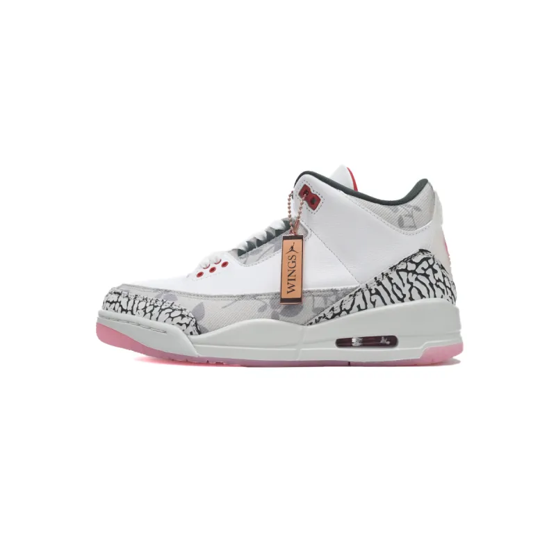  Air Jordan 3 Retro  Wings2  HM6993-100
