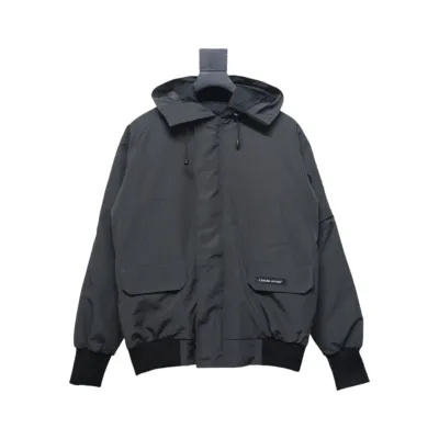 01 Canada Goose Short Down Jacket grey 370 01