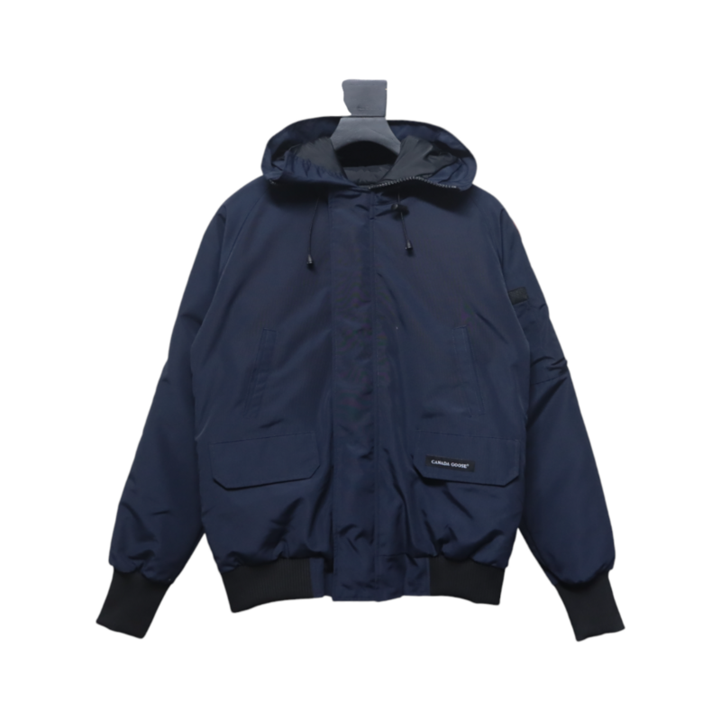Bstsneaker-01 Canada Goose Short Down Jacket dark blue 370