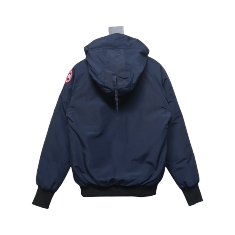 Bstsneaker-01 Canada Goose Short Down Jacket dark blue 370