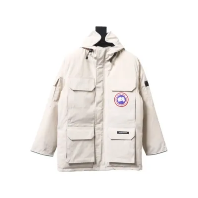08 Expedition Canada Goose Down Jacket (High-end) white 550 01