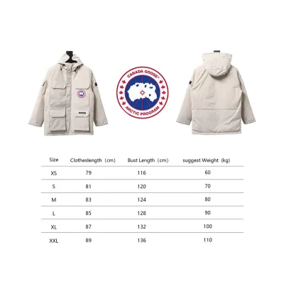 08 Expedition Canada Goose Down Jacket (High-end) white 550 02