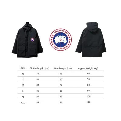 08 Expedition Canada Goose Down Jacket (High-end) black 550 02