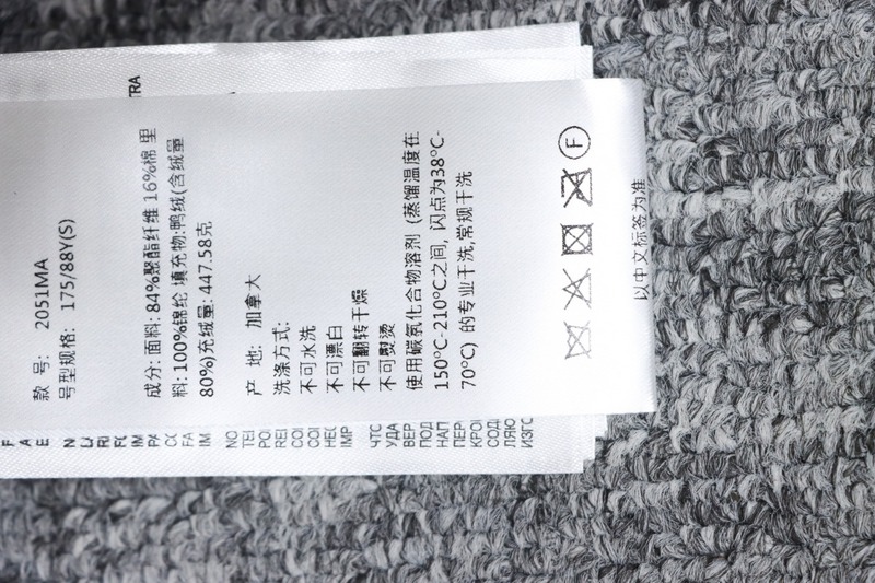 Bstsneaker-08 Expedition Canada Goose Down Jacket (High-end) black 550