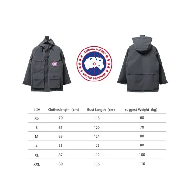 08 Expedition Canada Goose Down Jacket (High-end) grey 550 02