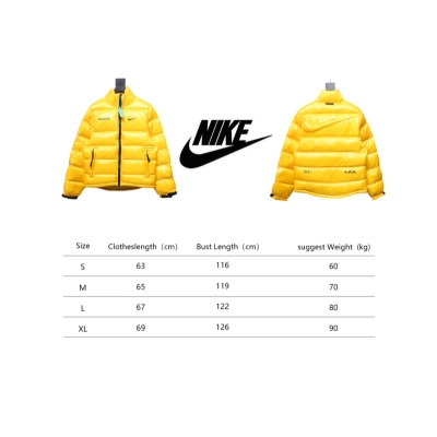 Bstsneaker-Nike Drake NOCTA Stand Collar Down Yellow 430 02