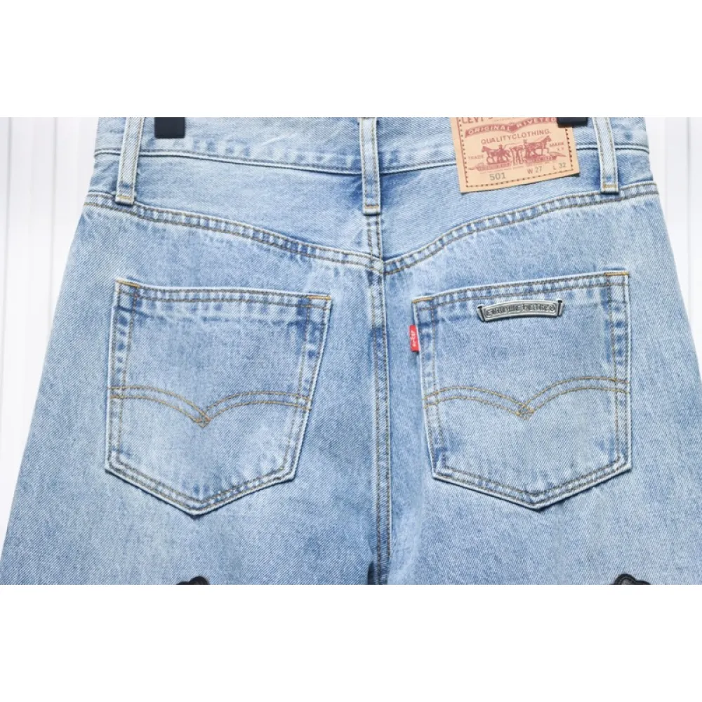 Chrome Hearts 24FW svip limited blue jeans 310