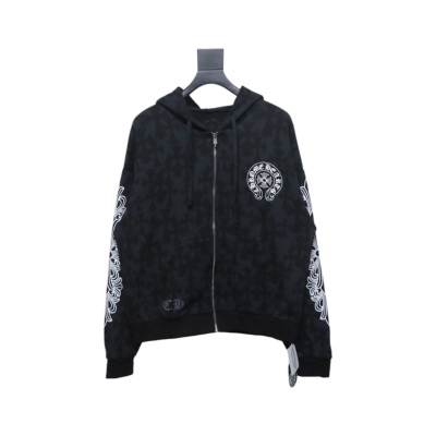 Bstsneaker-Chrome Hearts Cross Zip Hoodie 270 01