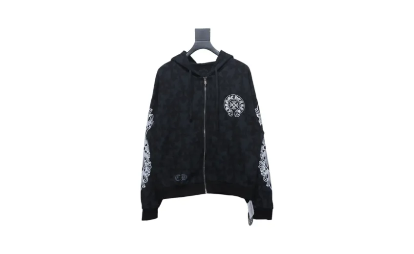 Bstsneaker-Chrome Hearts Cross Zip Hoodie 270
