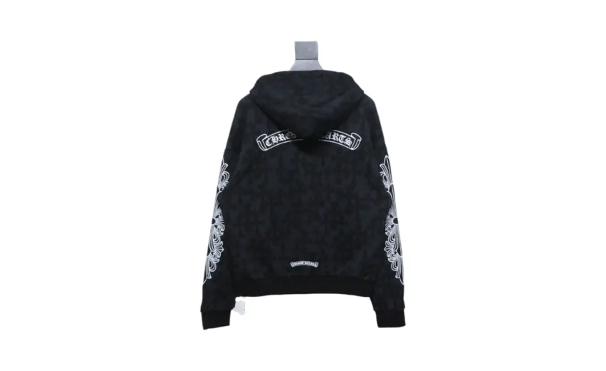 Bstsneaker-Chrome Hearts Cross Zip Hoodie 270