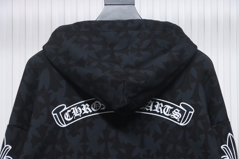 Bstsneaker-Chrome Hearts Cross Zip Hoodie 270