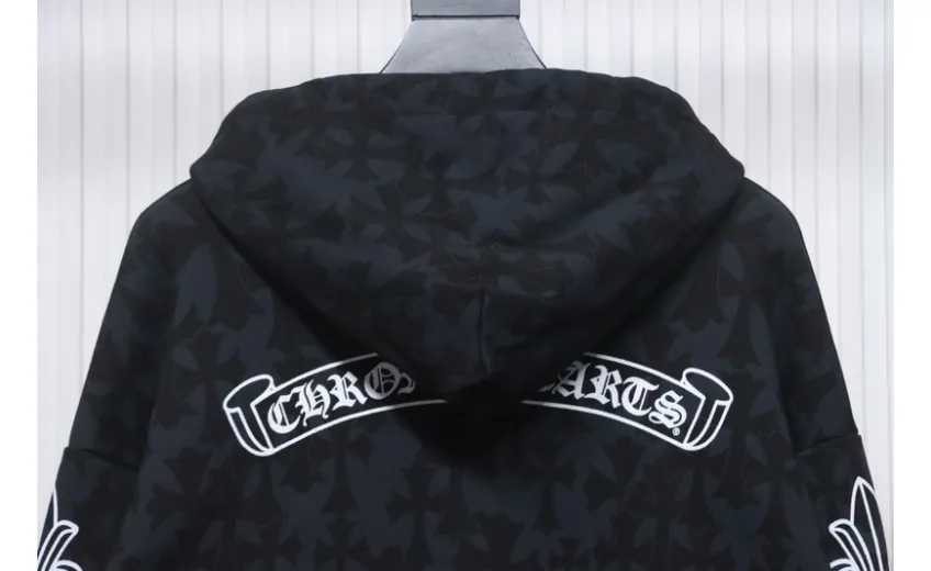Bstsneaker-Chrome Hearts Cross Zip Hoodie 270
