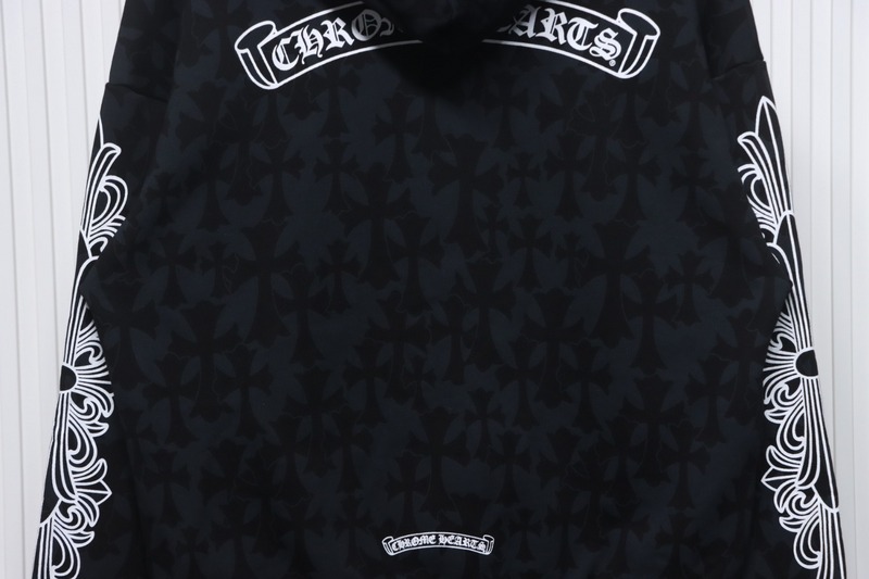 Bstsneaker-Chrome Hearts Cross Zip Hoodie 270