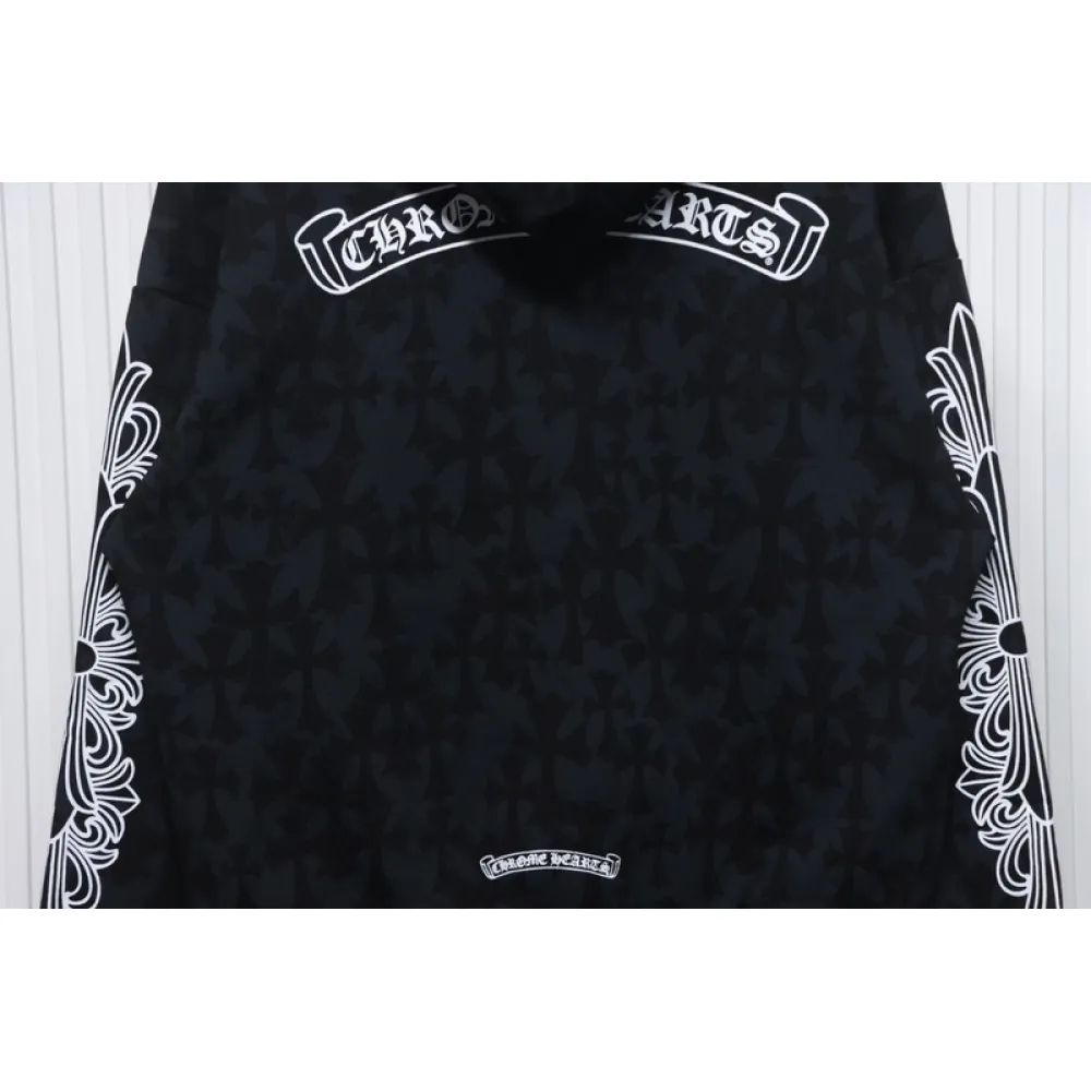 Bstsneaker-Chrome Hearts Cross Zip Hoodie 270