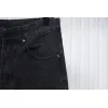 Bstsneaker-Chrome Hearts Leather Cross Denim Jeans white 190