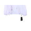 Bstsneaker-Chrome Heart Horseshoe Black and White Pure Skin Clothes White 210