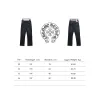 Bstsneaker-Chrome Hearts Leather Cross Denim Jeans white 190