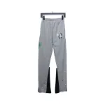 GALLERY DEPT patchwork hand-painted graffiti ink trousers grey 200