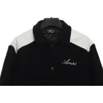 Bstsneaker-AMIRI classic contrast sleeve jacket 290