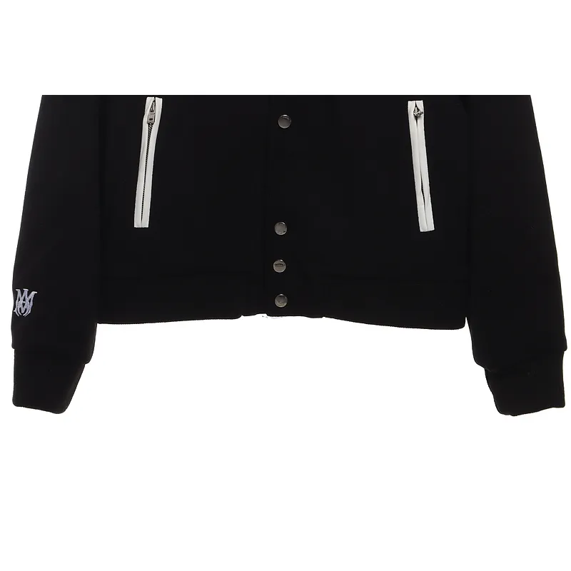 Bstsneaker-AMIRI classic contrast sleeve jacket 290