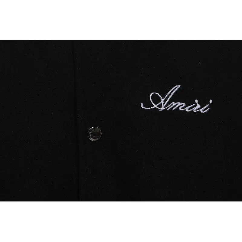 Bstsneaker-AMIRI classic contrast sleeve jacket 290