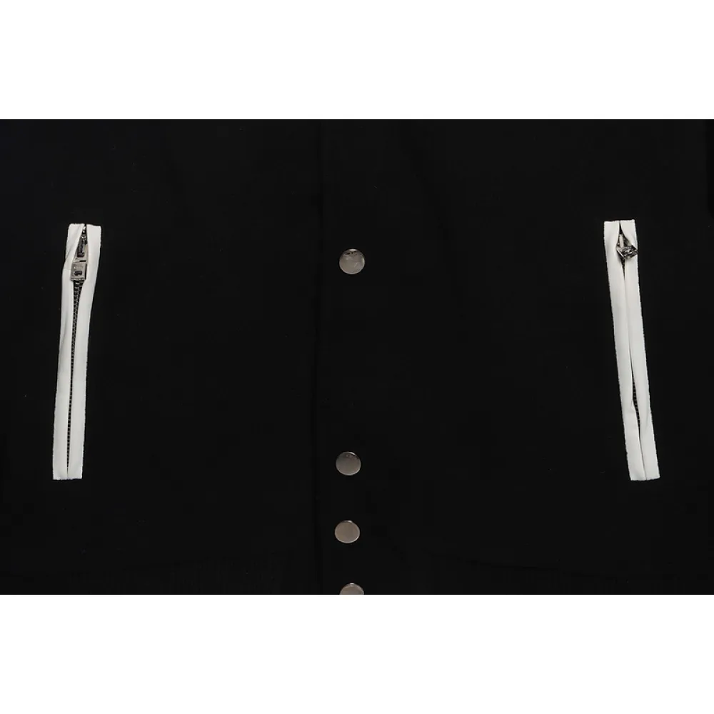 Bstsneaker-AMIRI classic contrast sleeve jacket 290