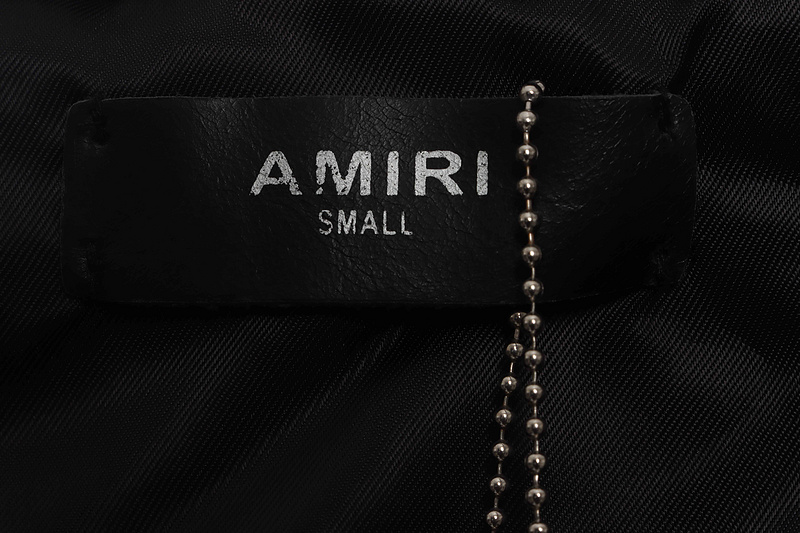 Bstsneaker-AMIRI classic contrast sleeve jacket 290