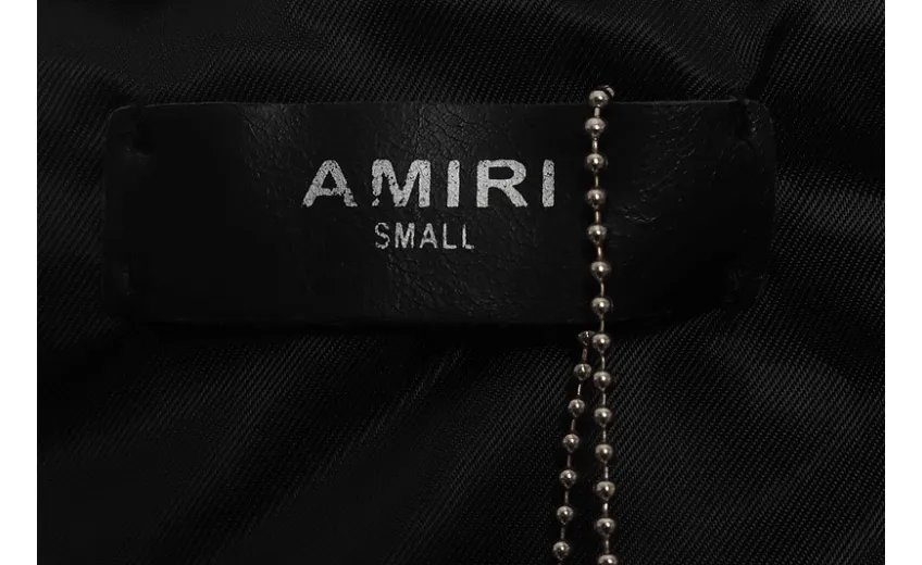 Bstsneaker-AMIRI classic contrast sleeve jacket 290