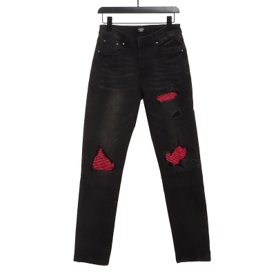 Bstsneaker-AMIRI pink ripped jeans 200 01