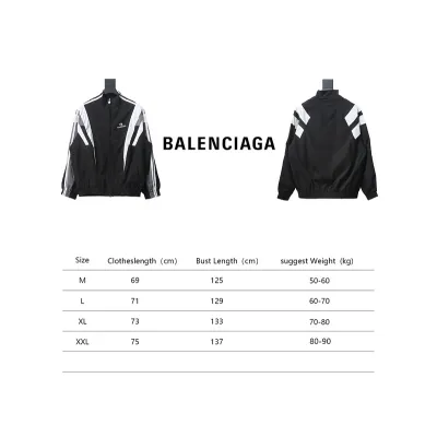 Balenciaga double hook embroidery jacket suit 230 02