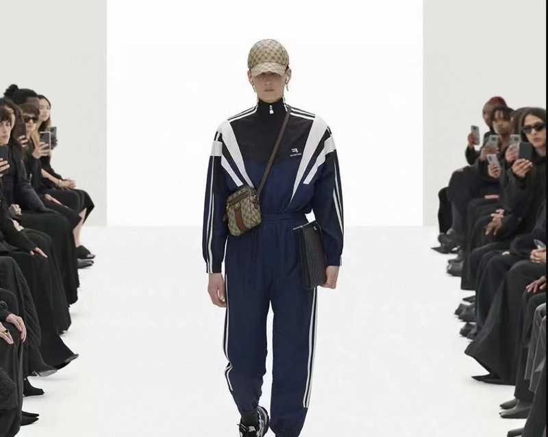 Bstsneaker-Balenciaga double hook embroidery jacket suit 230
