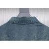 Bstsneaker-Balenciaga embroidered denim jacket blue 220