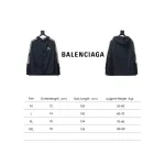 Bstsneaker-Balenciaga zipper embroidered jacket black 200