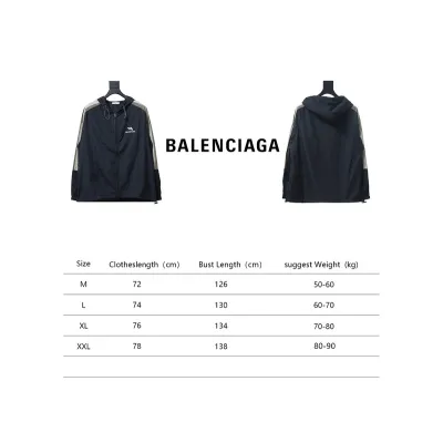 Balenciaga zipper embroidered jacket black 200 02