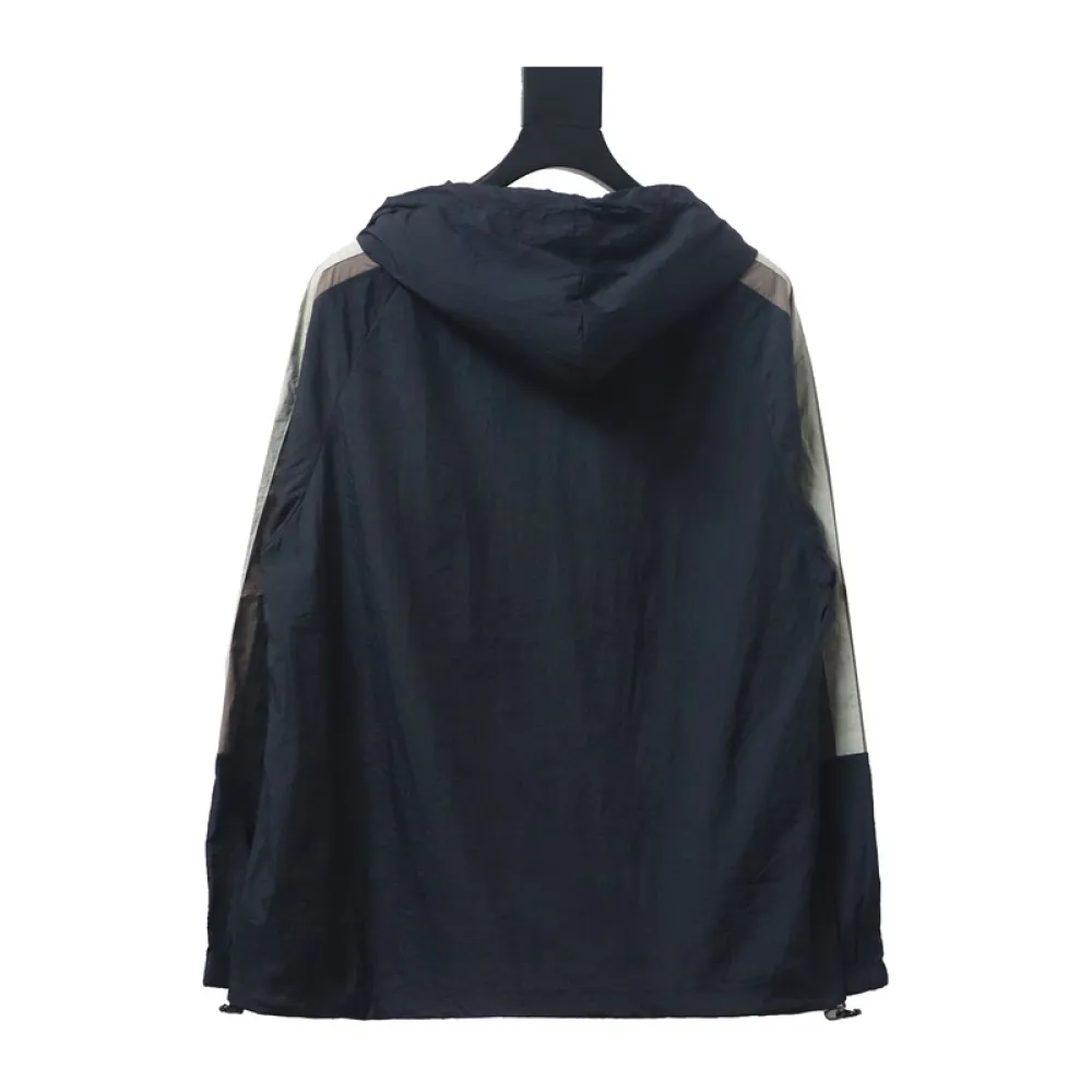 Bstsneaker-Balenciaga zipper embroidered jacket black 200