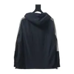 Bstsneaker-Balenciaga zipper embroidered jacket black 200