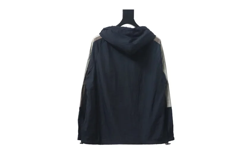Bstsneaker-Balenciaga zipper embroidered jacket black 200