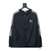 Bstsneaker-Balenciaga zipper embroidered jacket black 200