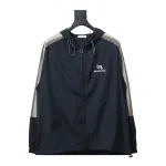 Bstsneaker-Balenciaga zipper embroidered jacket black 200