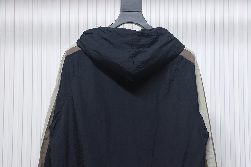 Bstsneaker-Balenciaga zipper embroidered jacket black 200